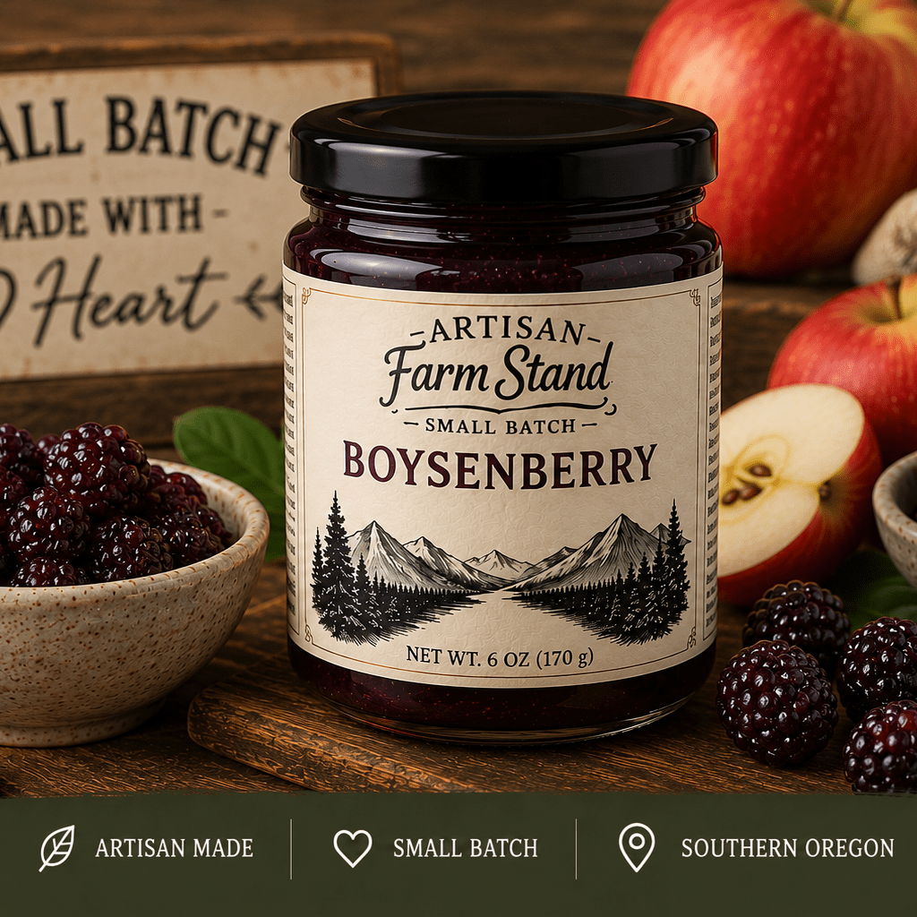 Artisan Boysenberry Jam | Handcrafted Small Batch Preserves - Artisan Farm Stand