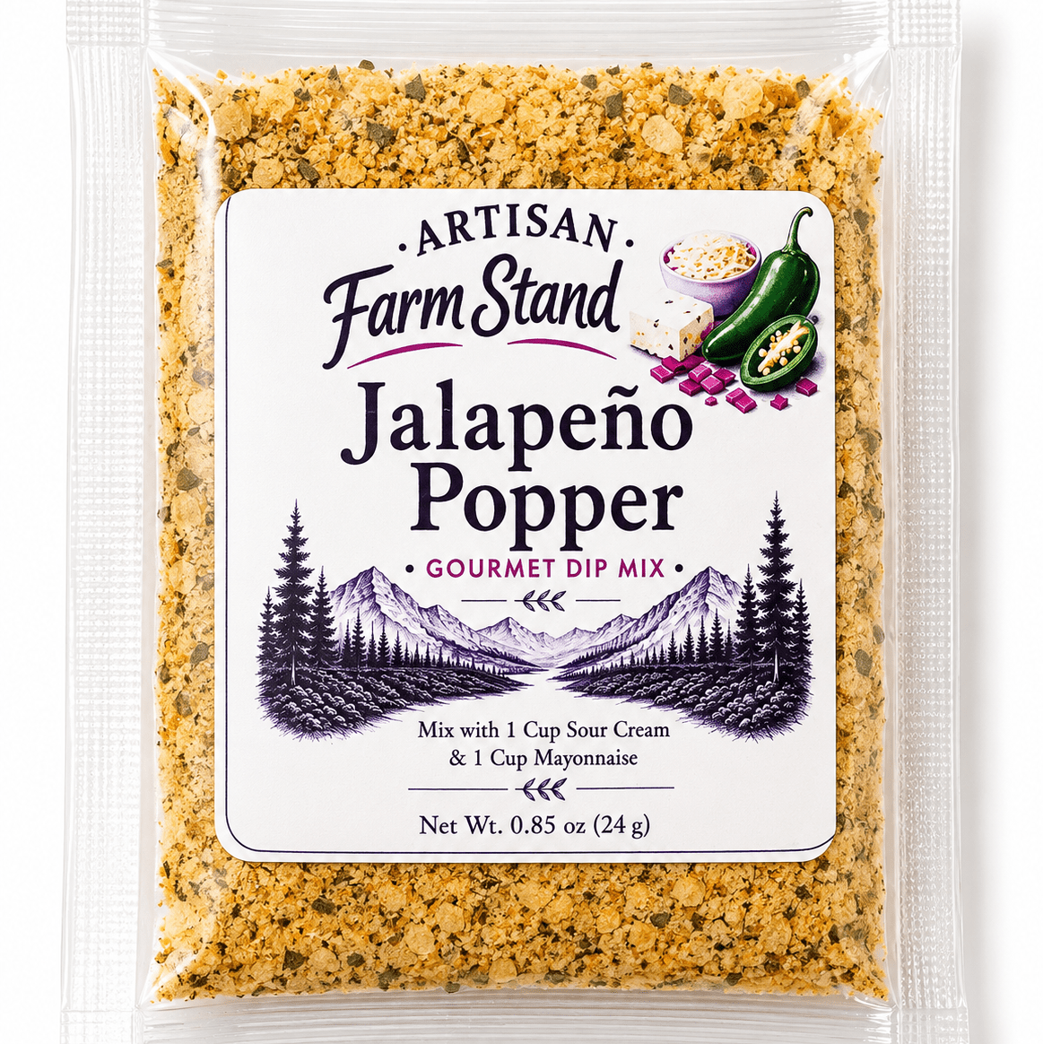 Jalapeño Popper Dip Mix - Artisan Farm Stand