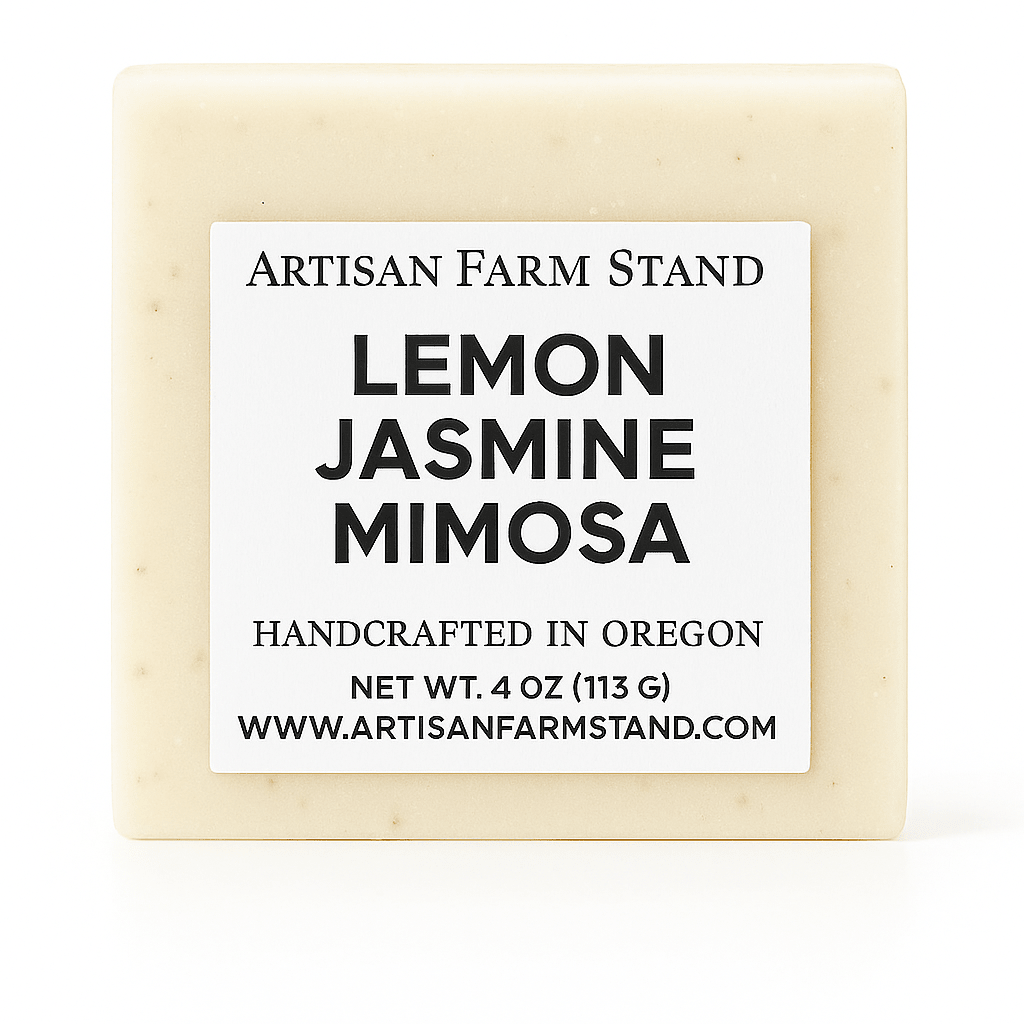 Lemon Jasmine Mimosa Bar Soap - Artisan Farm Stand