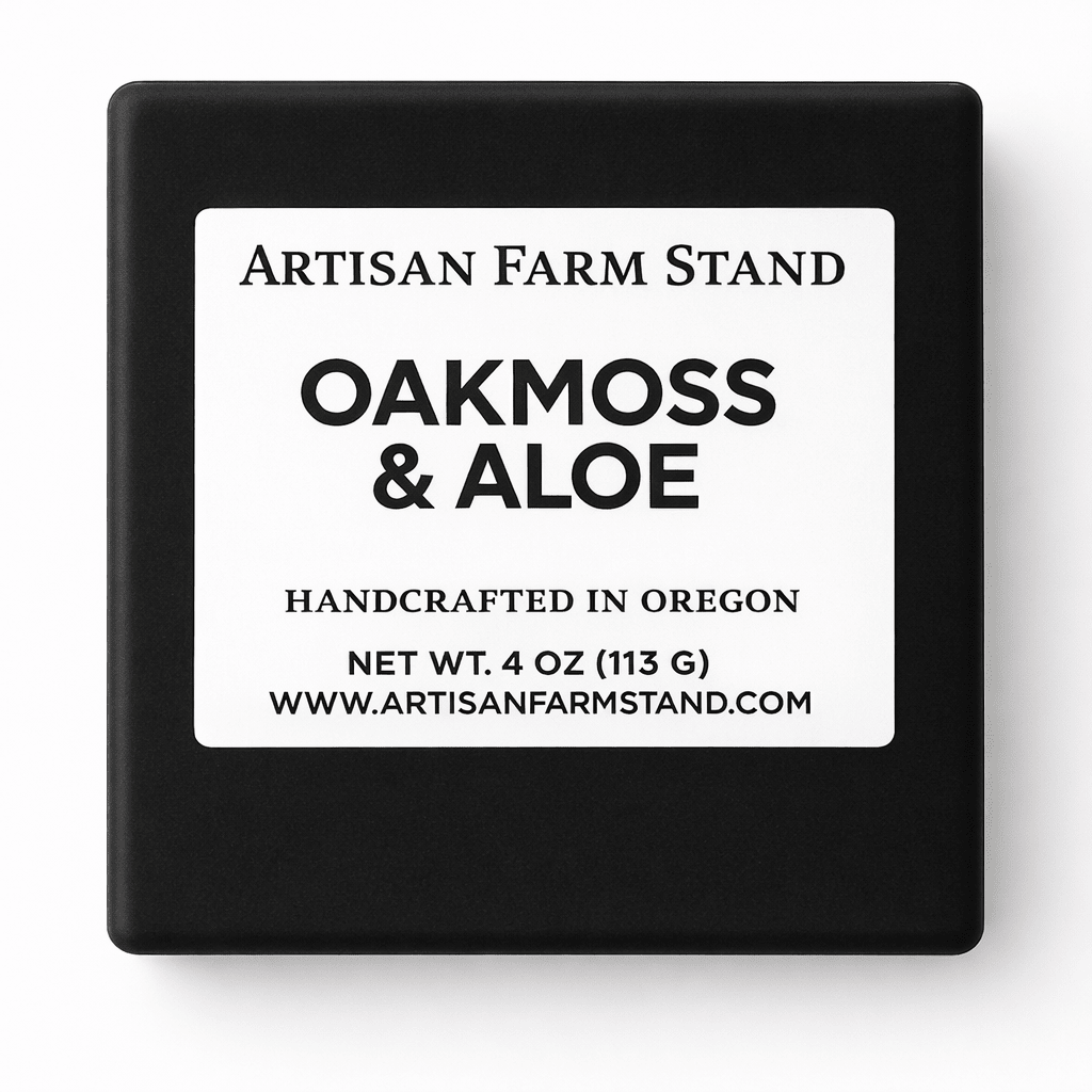 Oak Moss and Aloe Bar Soap - Artisan Farm Stand