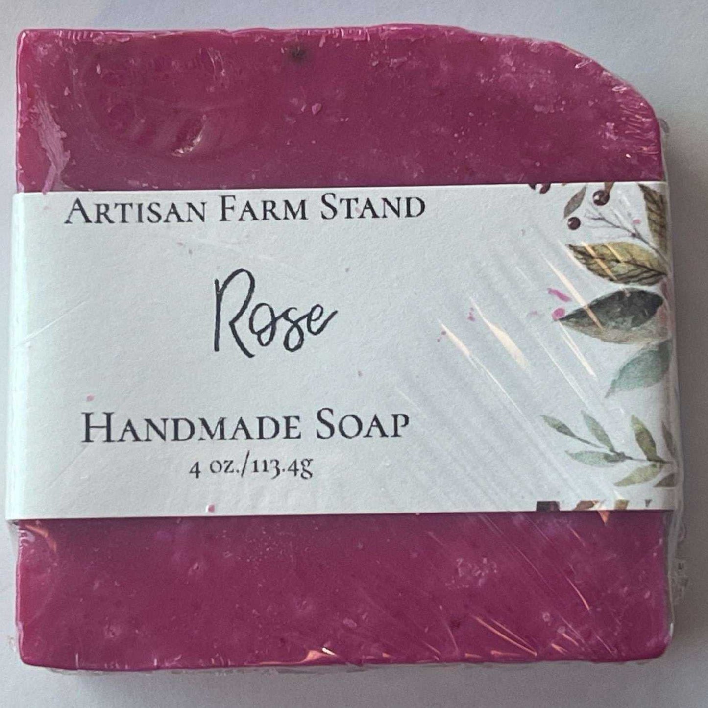 Nourishing Soap - Luxurious Artisan Rose Bar Cleanser