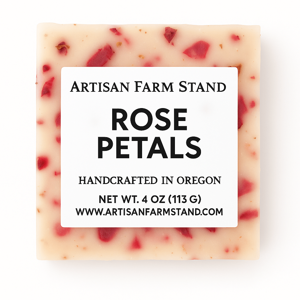 Rose Petals Bar Soap - Artisan Farm Stand