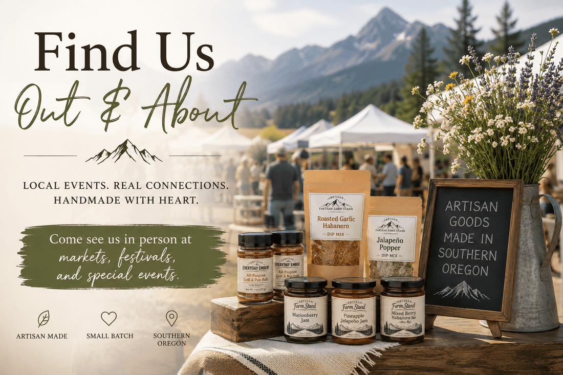 Where to Find Artisan Farm Stand at Upcoming Events - Artisan Farm Stand