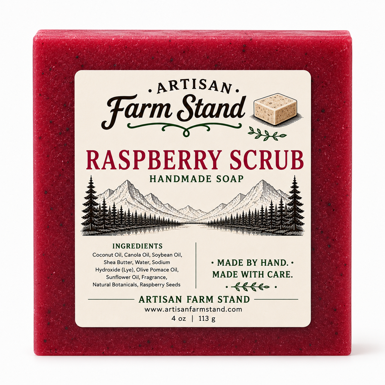 Artisan Farm Stand's Raspberry Scrub