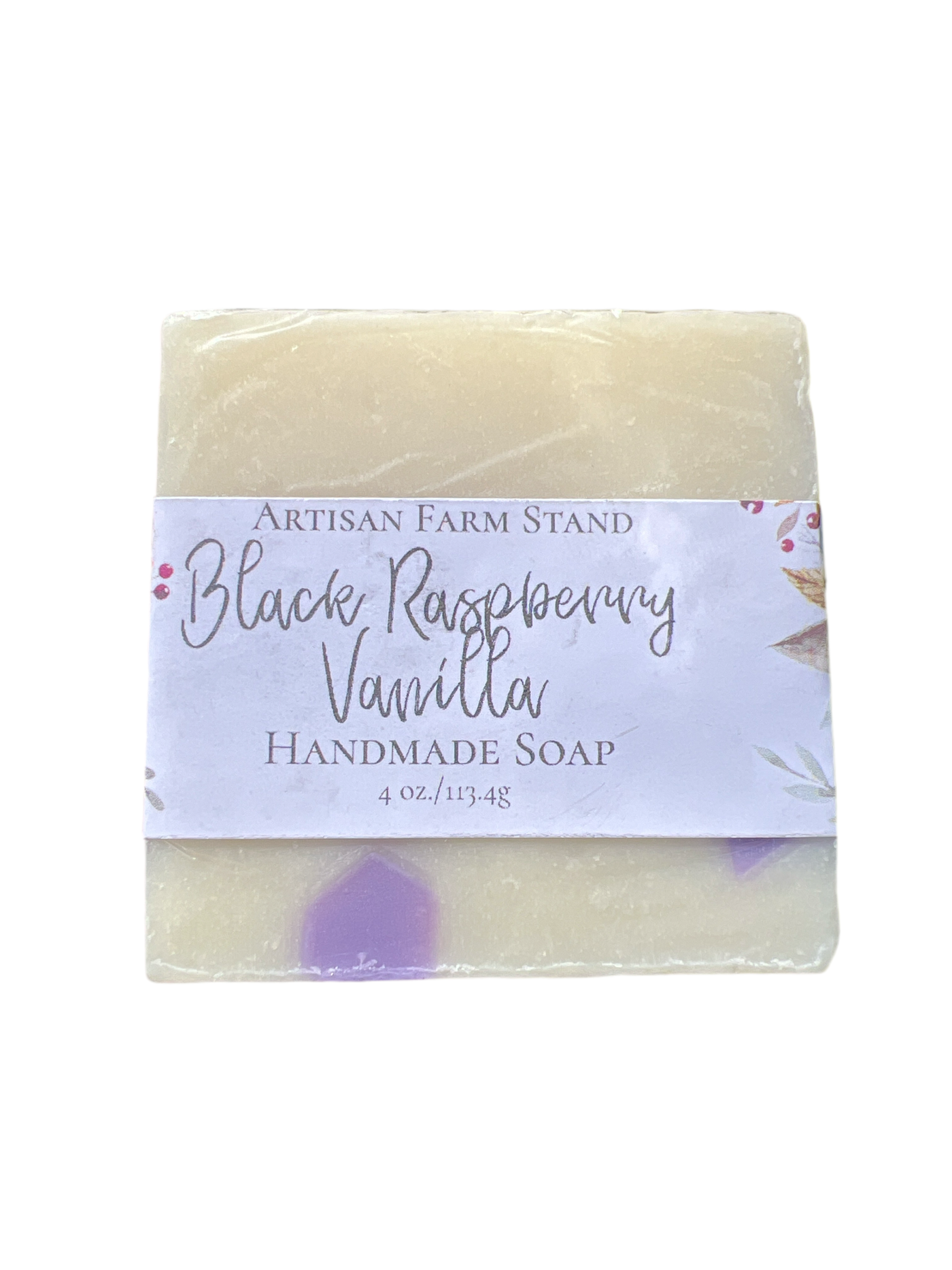 Black Raspberry Vanilla Bar Soap
