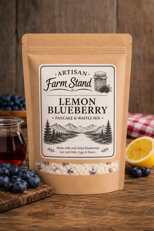Lemon Blueberry Pancake Mix