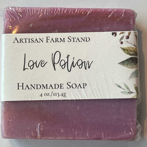 Handmade soap - Captivating Love Potion Bar Soap by Artisan