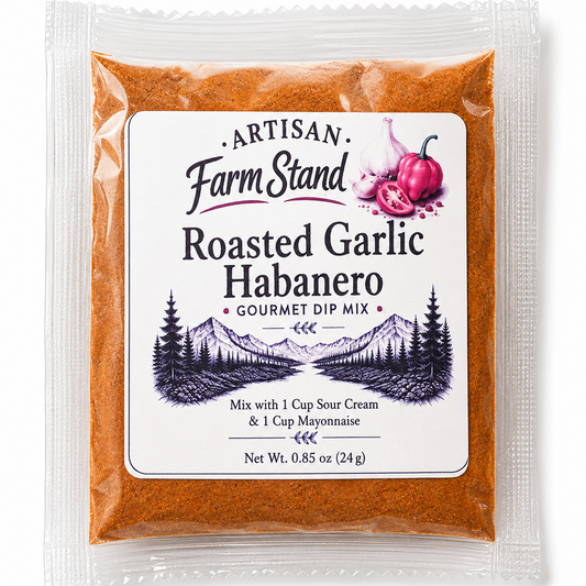 Roasted Garlic Habanero Dip Mix