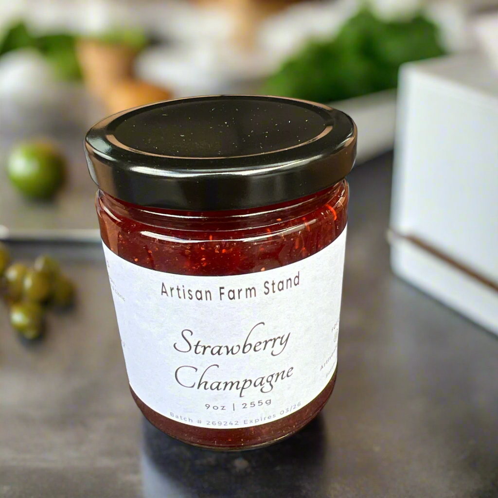 Strawberry Champagne Jam 