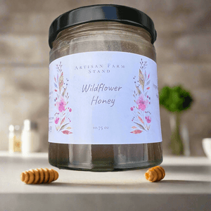 Jar of Artisan Farm Stand Wildflower Honey