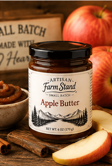Apple Butter – 6 oz - Artisan Farm Stand