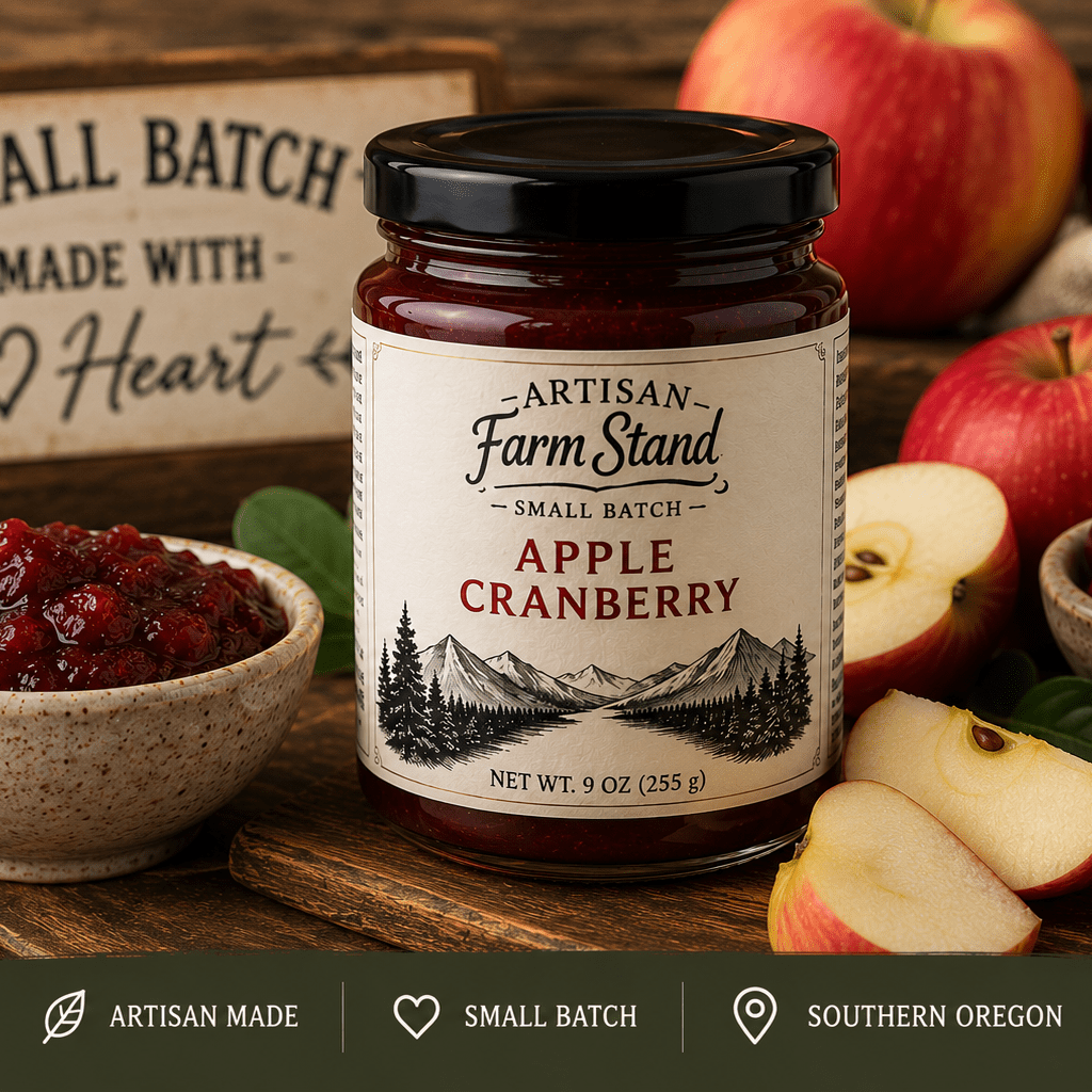 Apple Cranberry Jam - Artisan Farm Stand