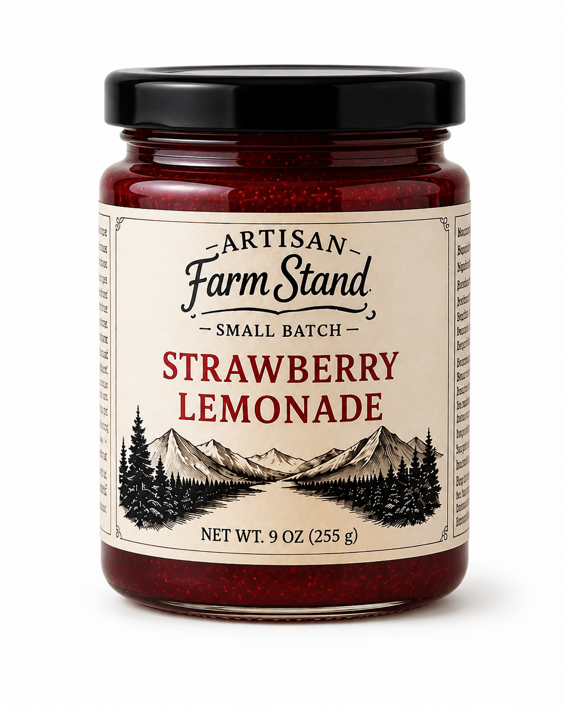 Artisan Farm Stand Strawberry Lemonade Jam – Small Batch Handmade Jam – 9 oz - Artisan Farm Stand