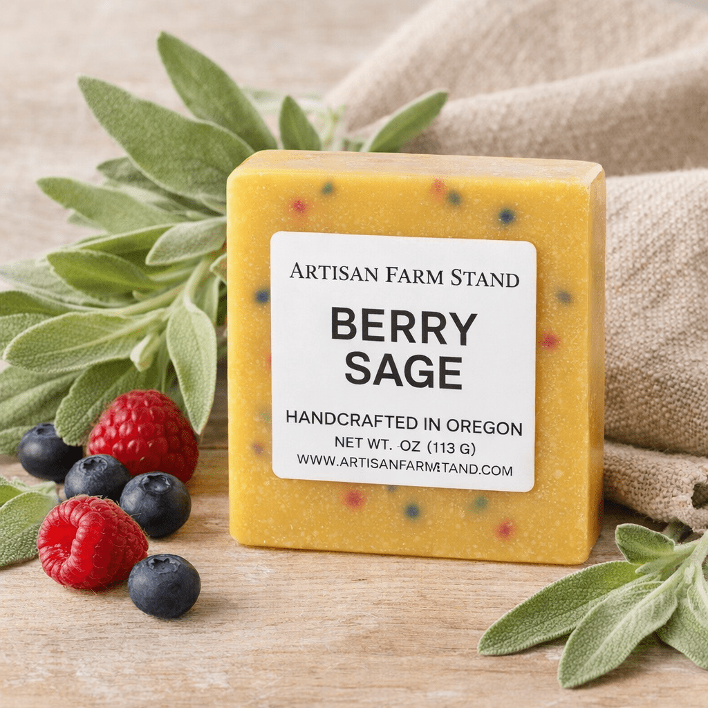 Berry Sage Bar Soap - Artisan Farm Stand