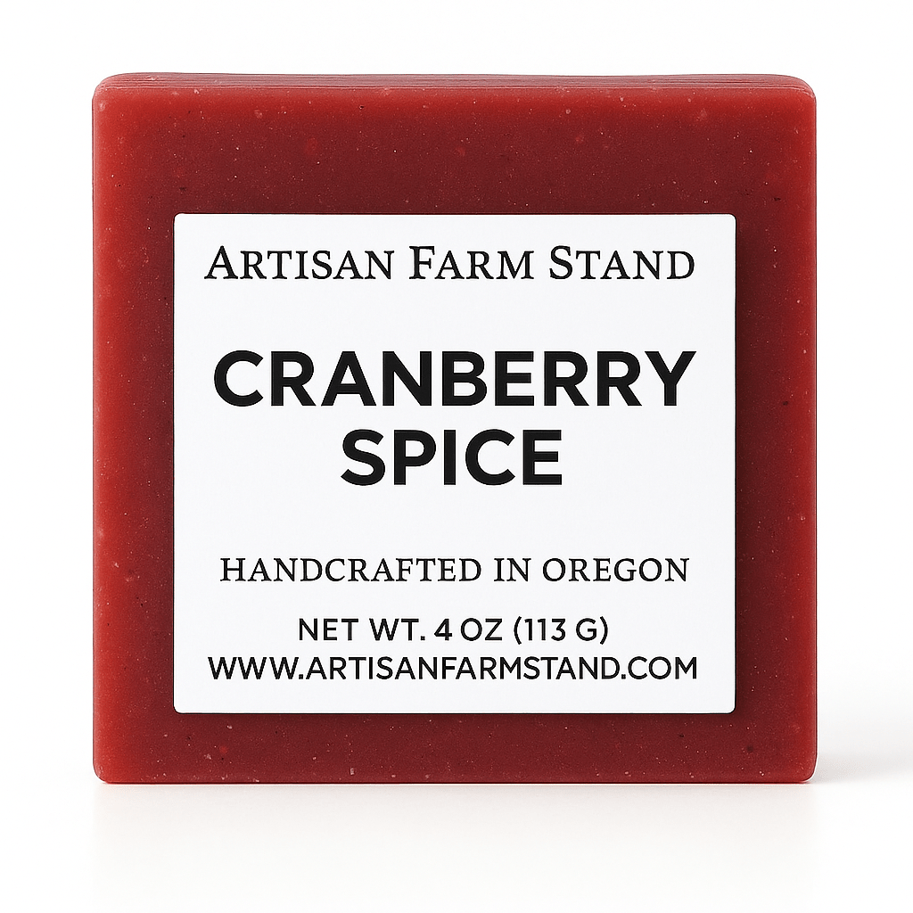 Cranberry Spice Bar Soap - Artisan Farm Stand