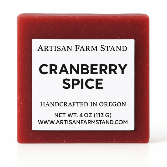 Cranberry Spice Bar Soap - Artisan Farm Stand