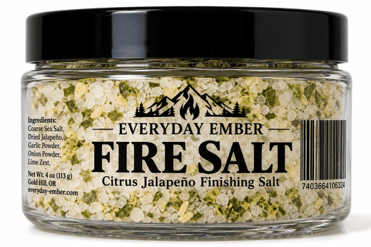 Everyday Ember Fire Salt — Citrus Jalapeño Finishing Salt - Artisan Farm Stand