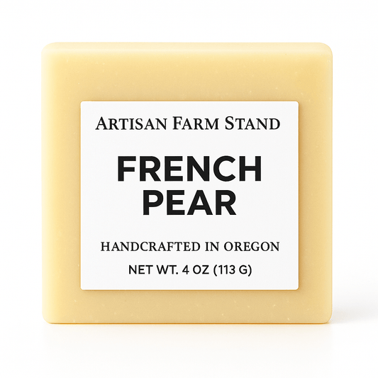 French Pear Bar Soap - Artisan Farm Stand