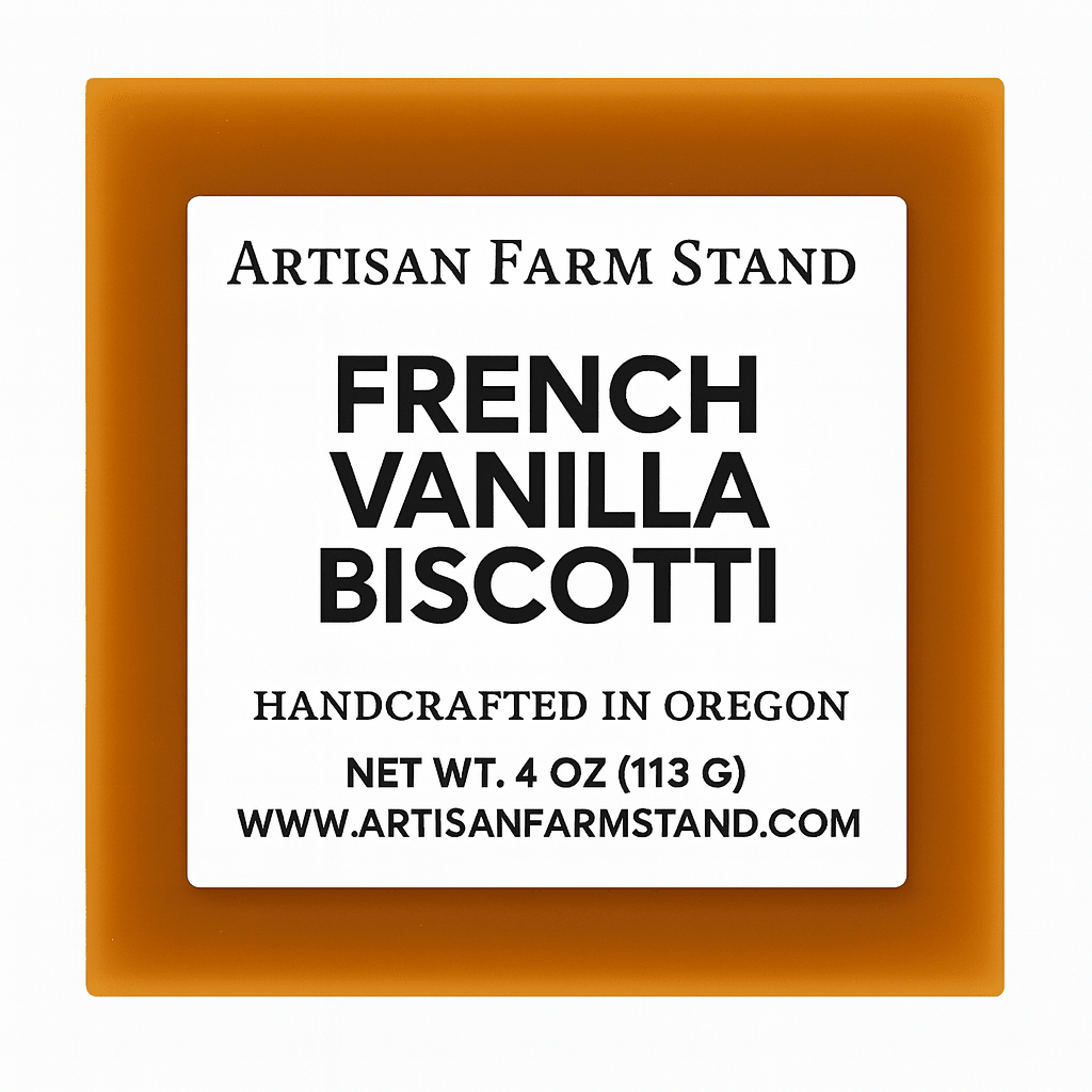 French Vanilla Biscotti Bar Soap - Artisan Farm Stand
