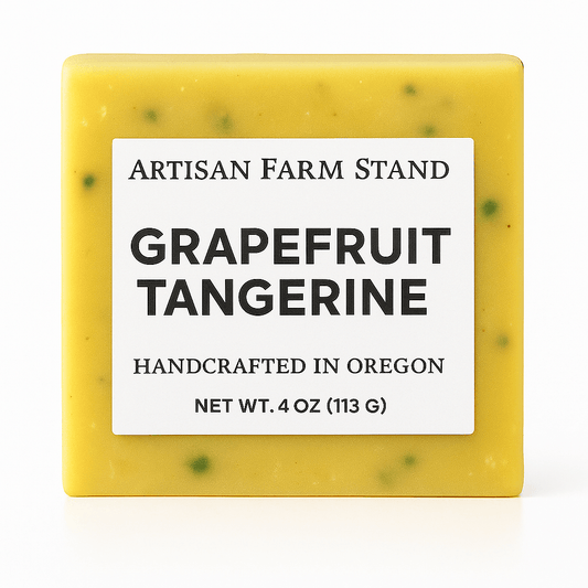 Grapefruit Tangerine Bar Soap - Artisan Farm Stand