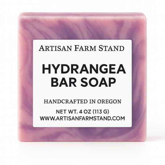 Hydrangea Bar Soap - Artisan Farm Stand
