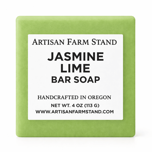 Jasmine Lime Bar Soap - Artisan Farm Stand