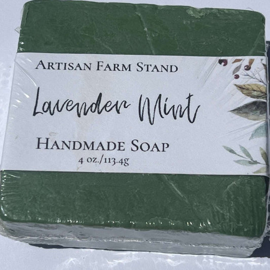 Lavender Mint Bar Soap - Artisan Farm Stand