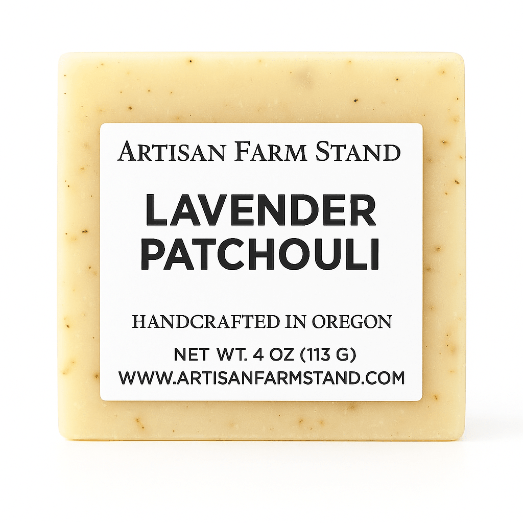 Lavender Patchouli Bar Soap - Artisan Farm Stand