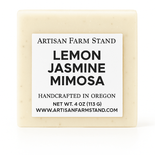 Lemon Jasmine Mimosa Bar Soap - Artisan Farm Stand
