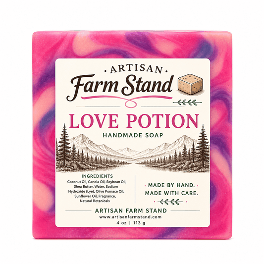 Love Potion Bar Soap - Artisan Farm Stand