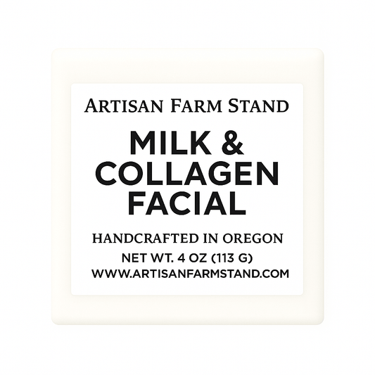 Milk & Collagen Facial Soap - Artisan Farm Stand
