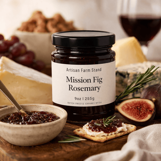 Mission Fig Rosemary Jam - Rich.& Earthy. Sophisticated. - Artisan Farm Stand