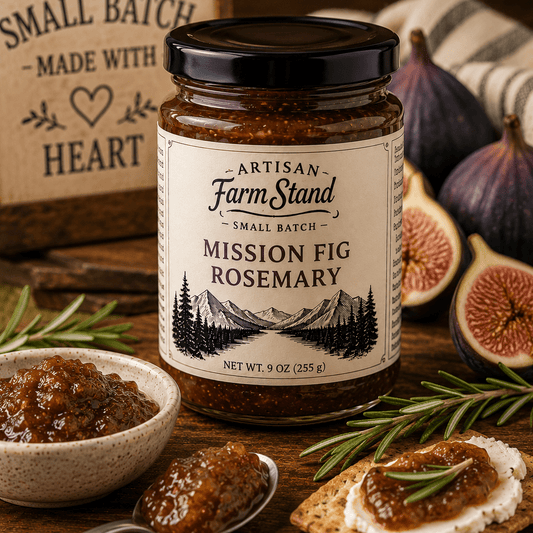 Mission Fig Rosemary Jam - Rich.& Earthy. Sophisticated. - Artisan Farm Stand