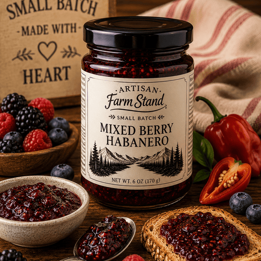 Mixed Berry Habanero Jam - Artisan Farm Stand