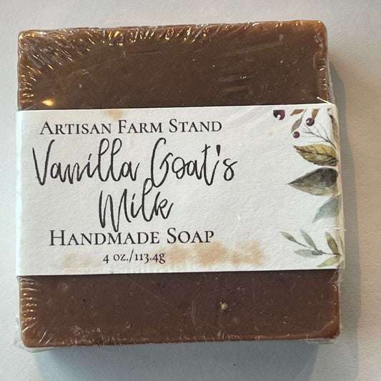 Moroccan Vanilla Goat's Milk Bar Soap - Artisan Farm Stand