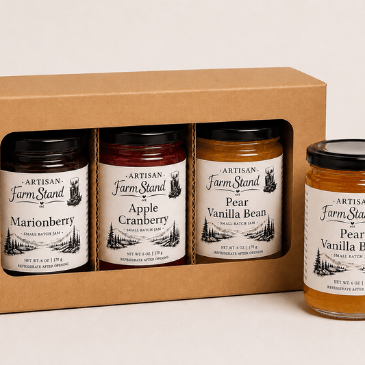 Northwest Favorites Trio – Gourmet Artisan Jam Collection - Artisan Farm Stand