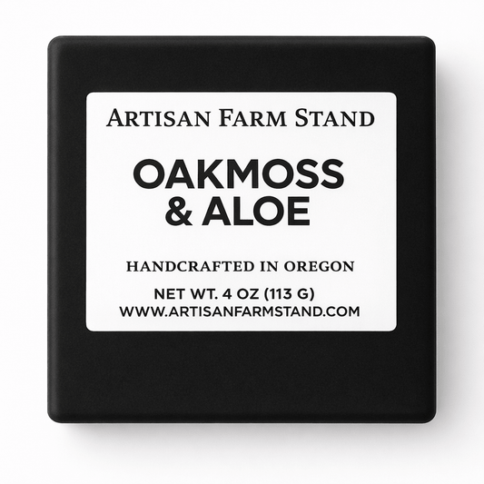 Oak Moss and Aloe Bar Soap - Artisan Farm Stand