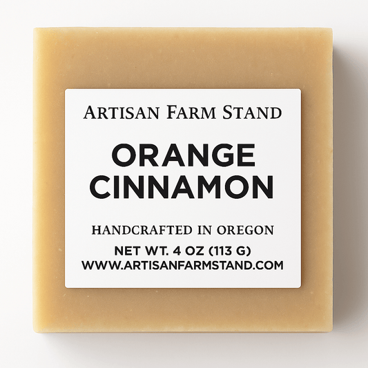 Orange Cinnamon Bar Soap - Artisan Farm Stand