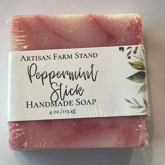 Peppermint Stick Bar Soap - Artisan Farm Stand