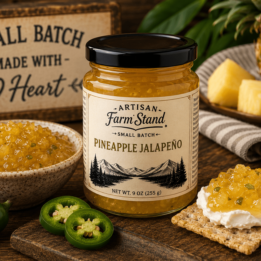 Pineapple Jalapeño Jam - Artisan Farm Stand