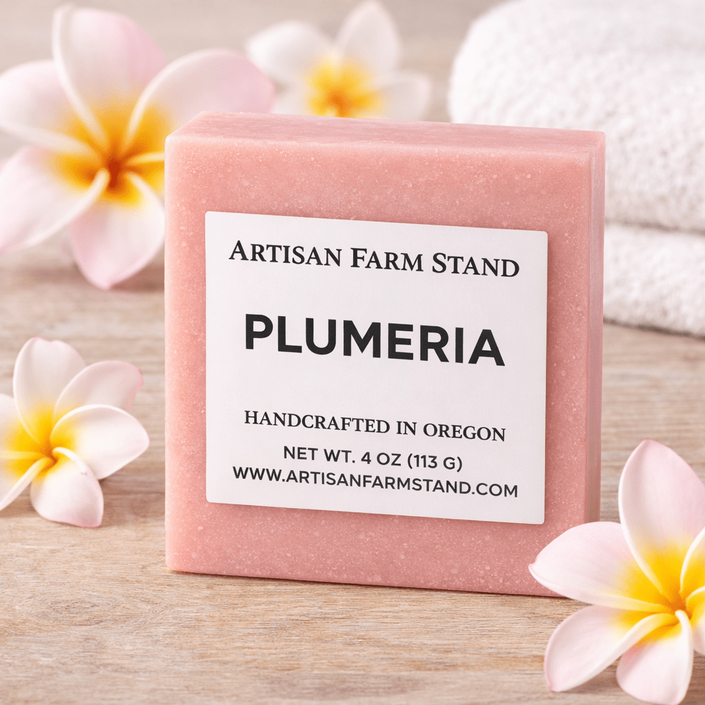 Plumeria Bar Soap - Artisan Farm Stand