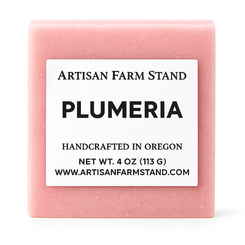 Plumeria Bar Soap - Artisan Farm Stand