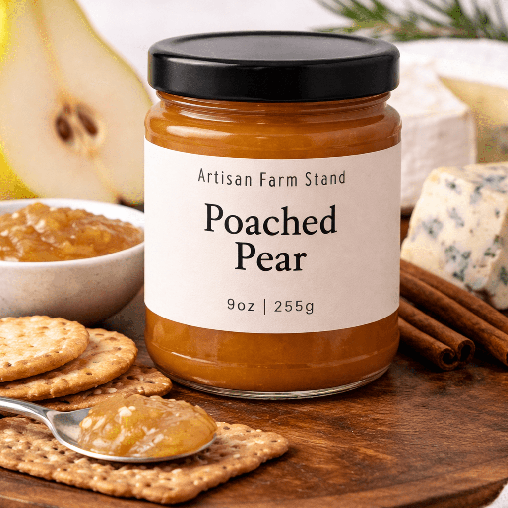 Poached Pear Jam - Artisan Farm Stand