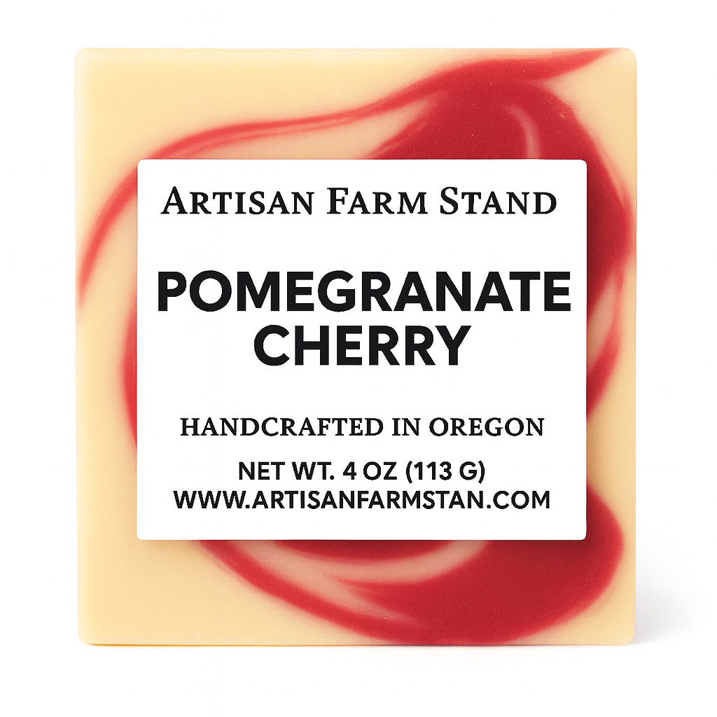 Pomegranate Cherry Bar Soap - Artisan Farm Stand