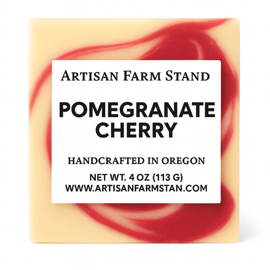 Pomegranate Cherry Bar Soap - Artisan Farm Stand