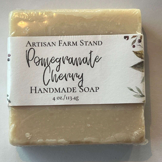 Pomegranate Cherry Bar Soap - Artisan Farm Stand