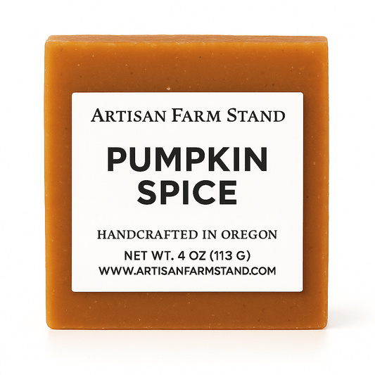 Pumpkin Spice Bar Soap - Artisan Farm Stand