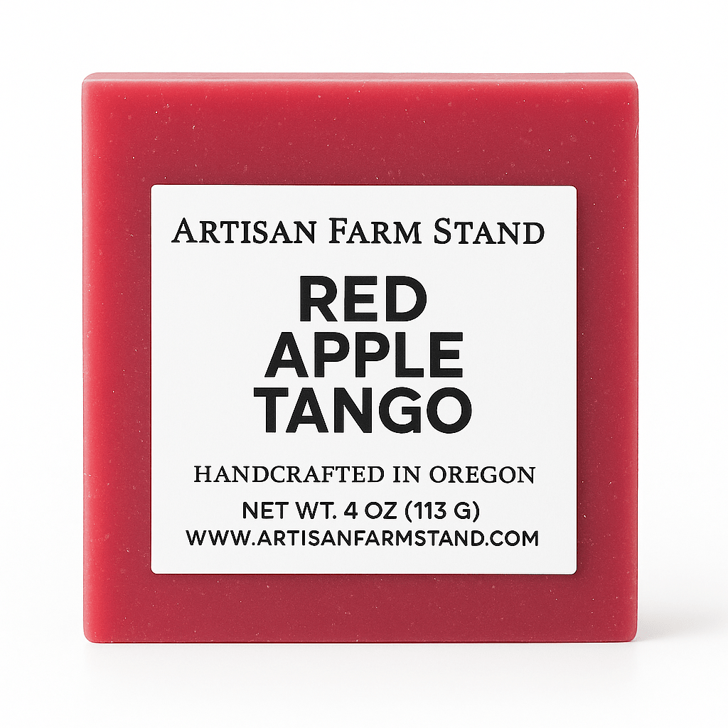 Red Apple Tango Bar Soap - Artisan Farm Stand