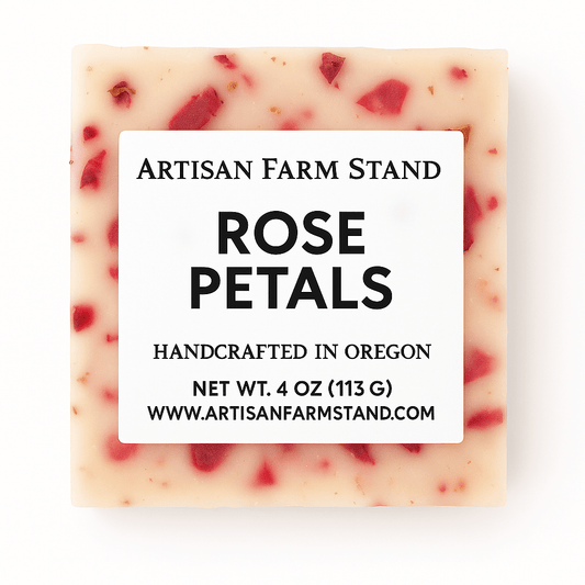 Rose Petals Bar Soap - Artisan Farm Stand