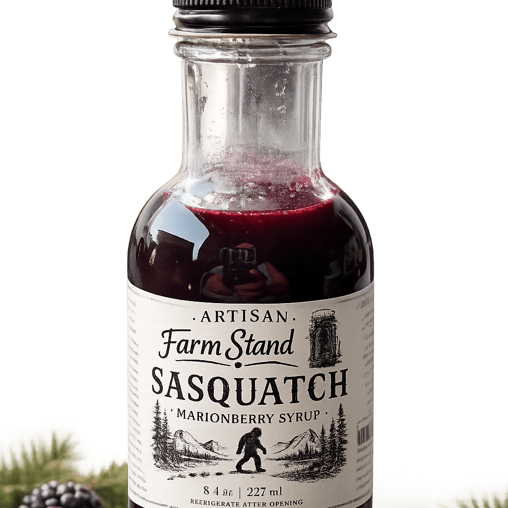 Special Edition Sasquatch Marionberry Syrup - Artisan Farm Stand